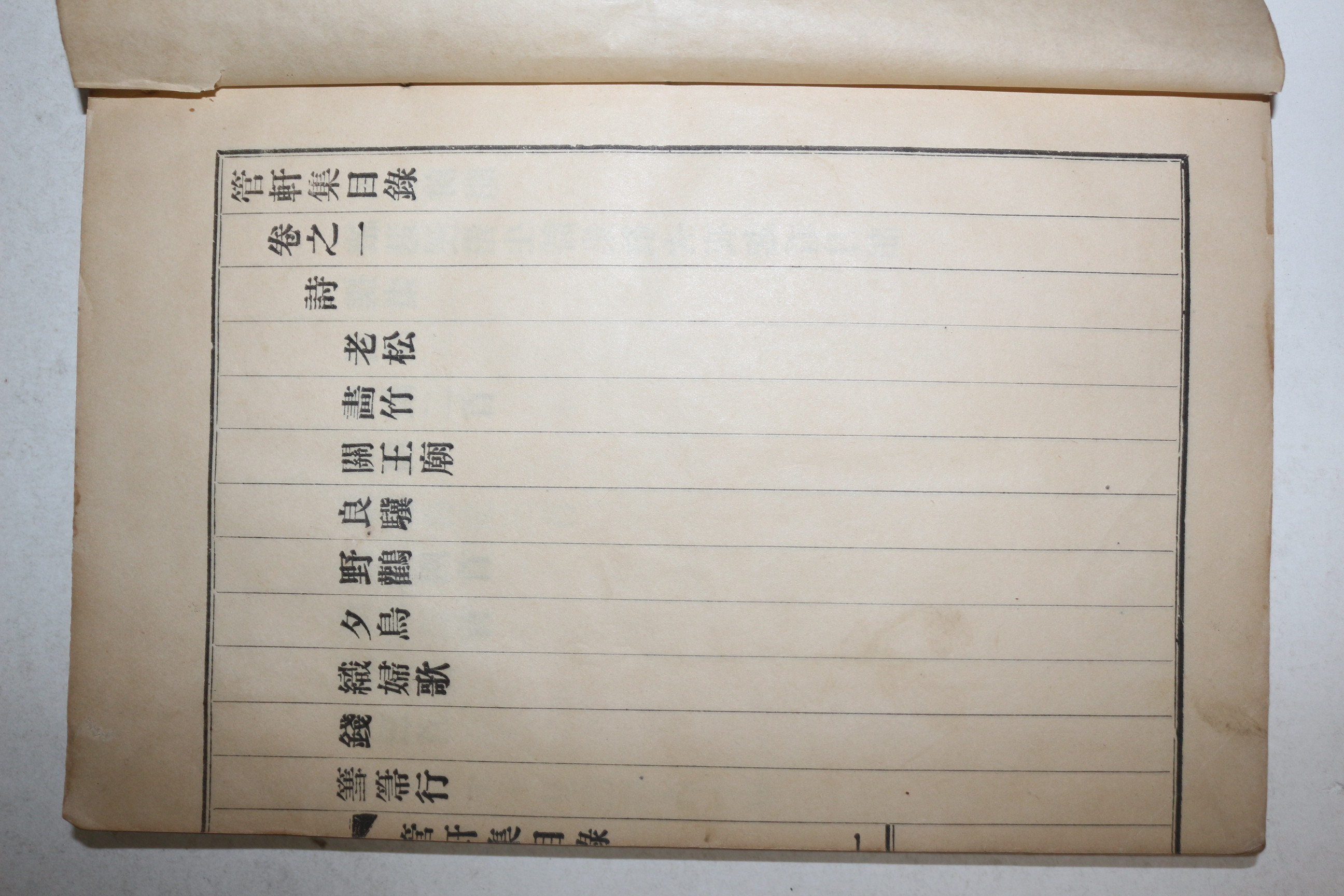 1926년 성주간행 도한기(都漢基) 관헌집(管軒集) 권1,2  1책