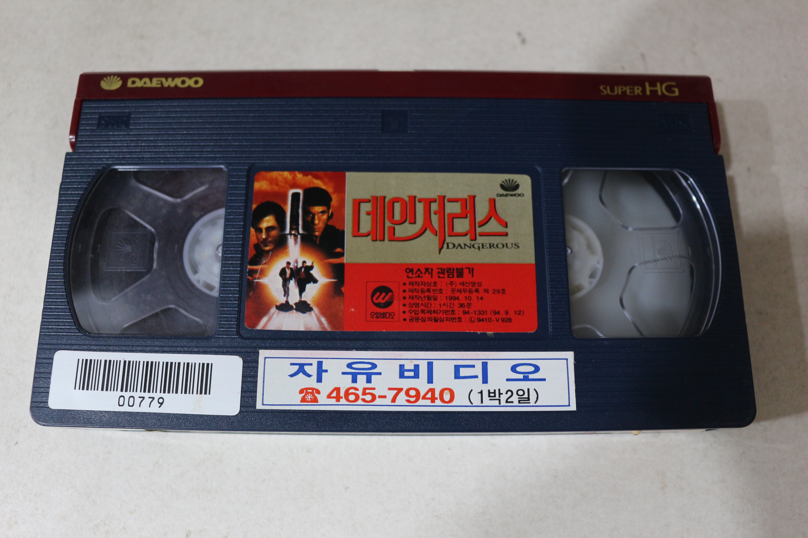 773-1994년 데인저러스 비디오테이프