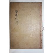 1932년 목활자본 진주간행 진주지리지 진양속지(晋陽續誌) 권1,2  1책