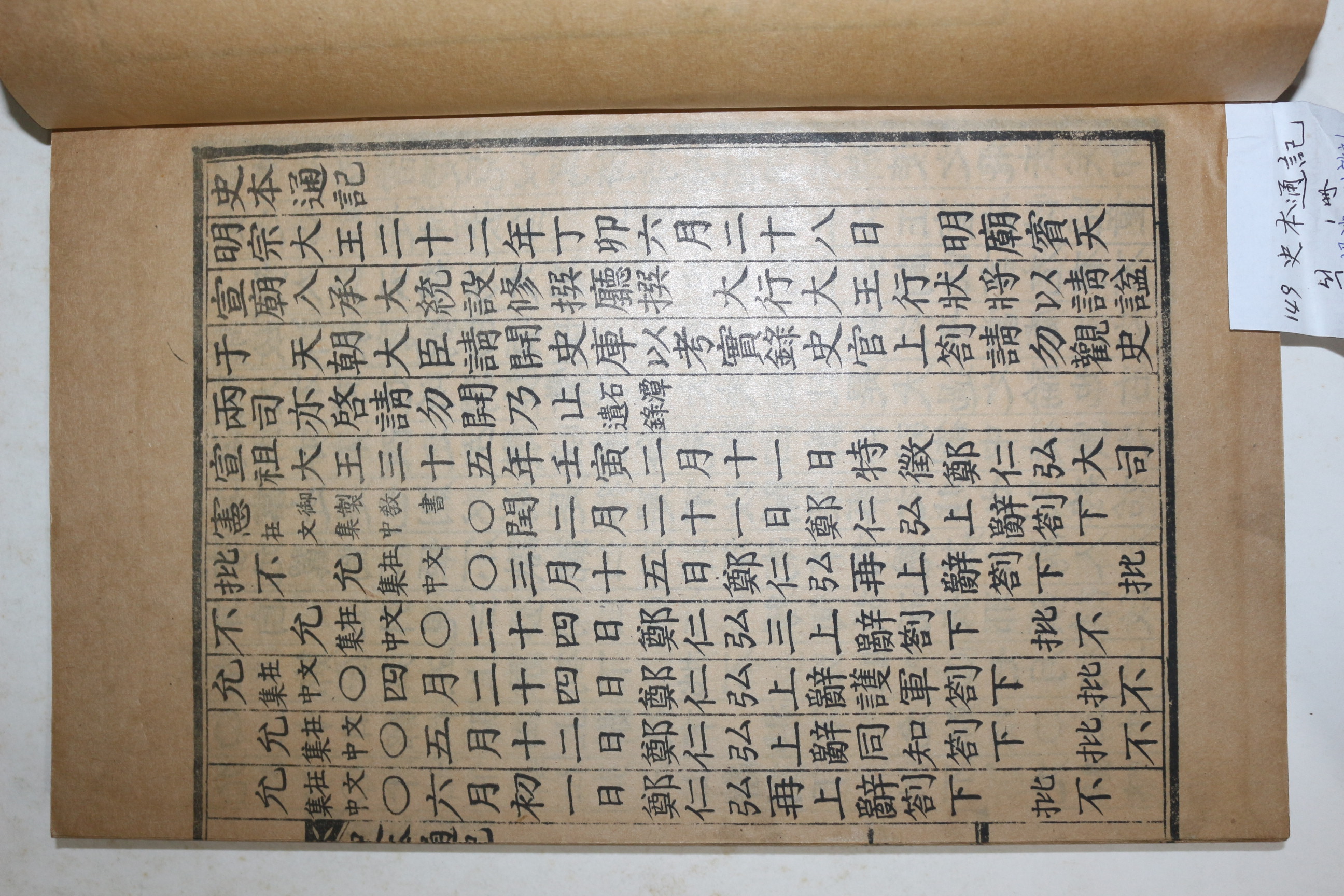 1937년 합천 정홍열가 간행 이헌문(李憲文)편 사본통기(史本通記) 1책완질