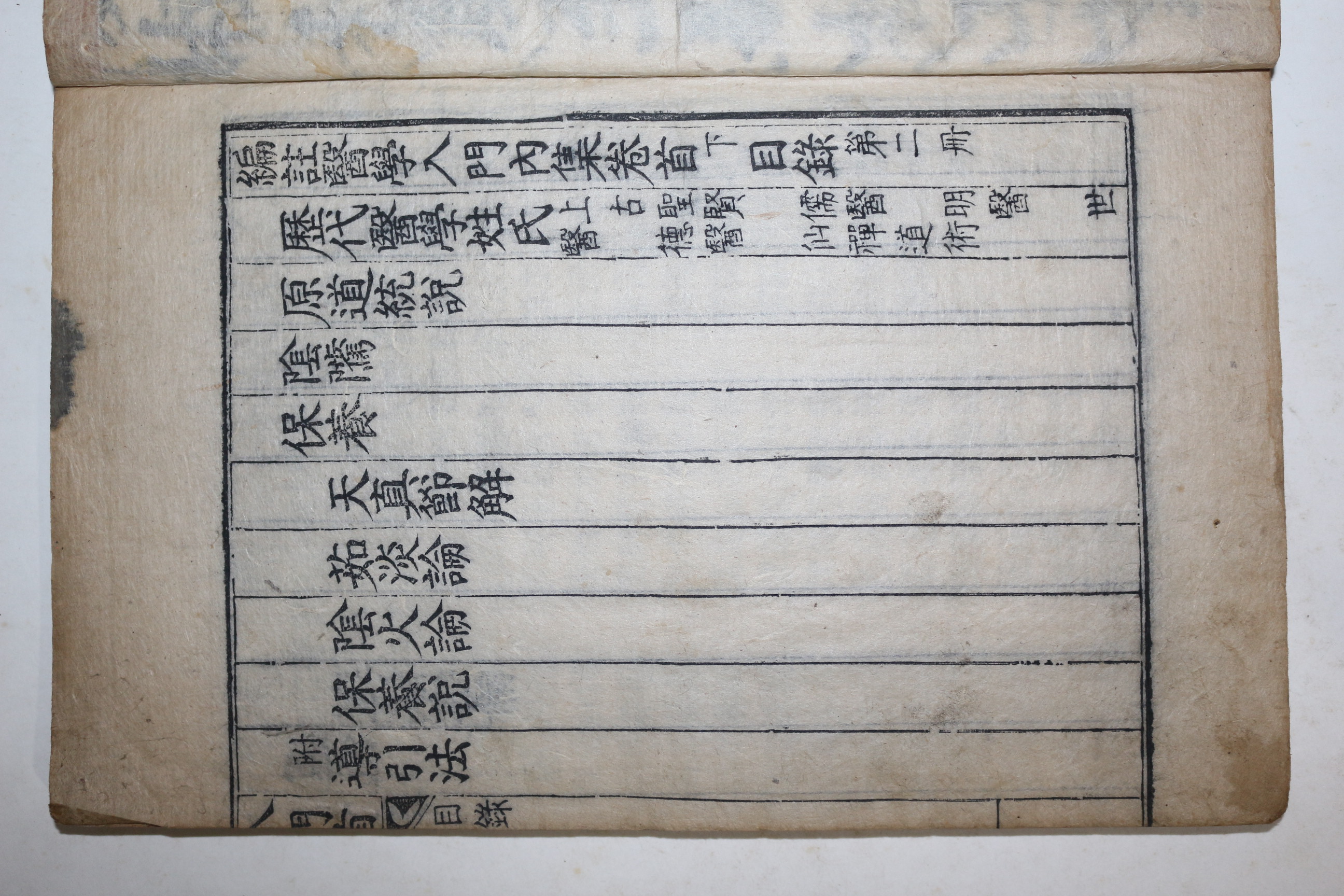 1820년 목판본 內局重校戊寅 이천(李梴) 편주의학입문집(編註醫學入門集) 19책완질